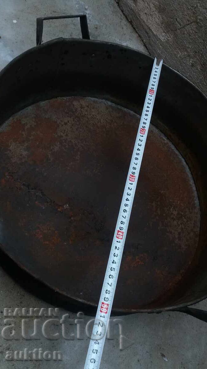 Tavă masivă din fier forjat pentru miel, zacuscă - harania - 6