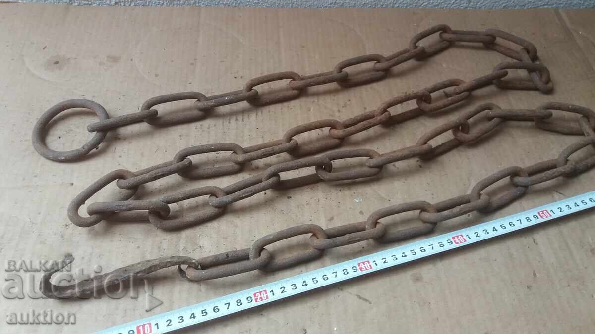СТАРА МАСИВНА ВЕРУГА - СИНДЖИР ЗА КАМИНА с цена € 12.99 | 25.41 лв.