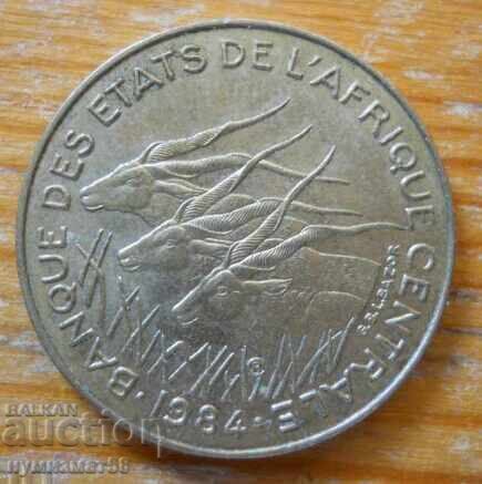 5 franci 1984 - Africa Centrală cu preț € 2.30 | 4.50 BGN