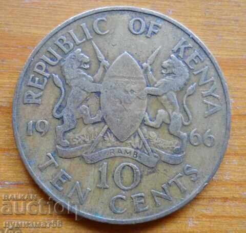 10 cenți 1966 - Kenya