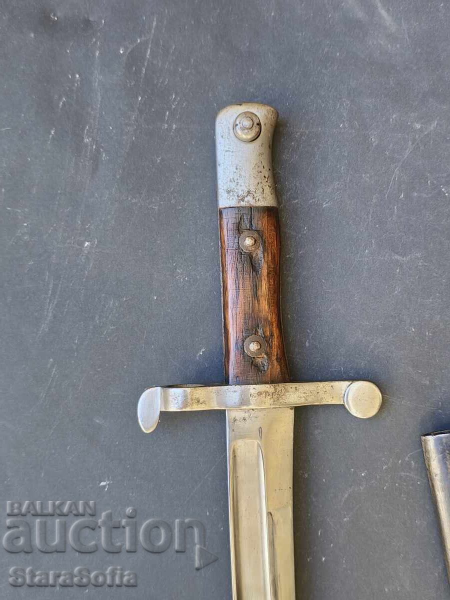 Baionetă portugheză Steyr Model 1886 cu preț € 260.00 | 508.52 BGN