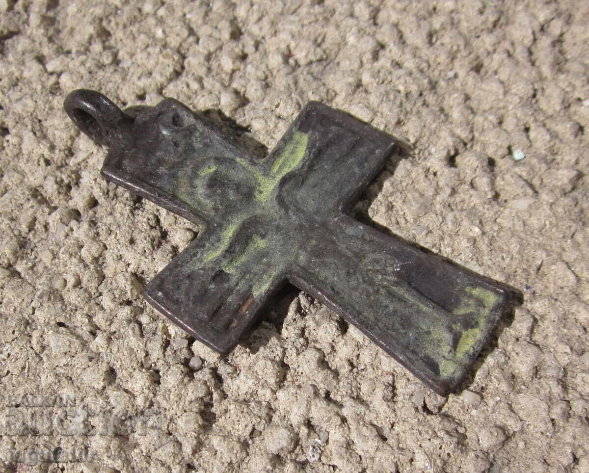 Delivery of Old Bulgarian Revival bronze cross
