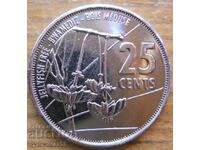 25 cenți 2016 - Seychelles