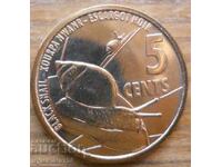 5 cenți 2021 - Seychelles