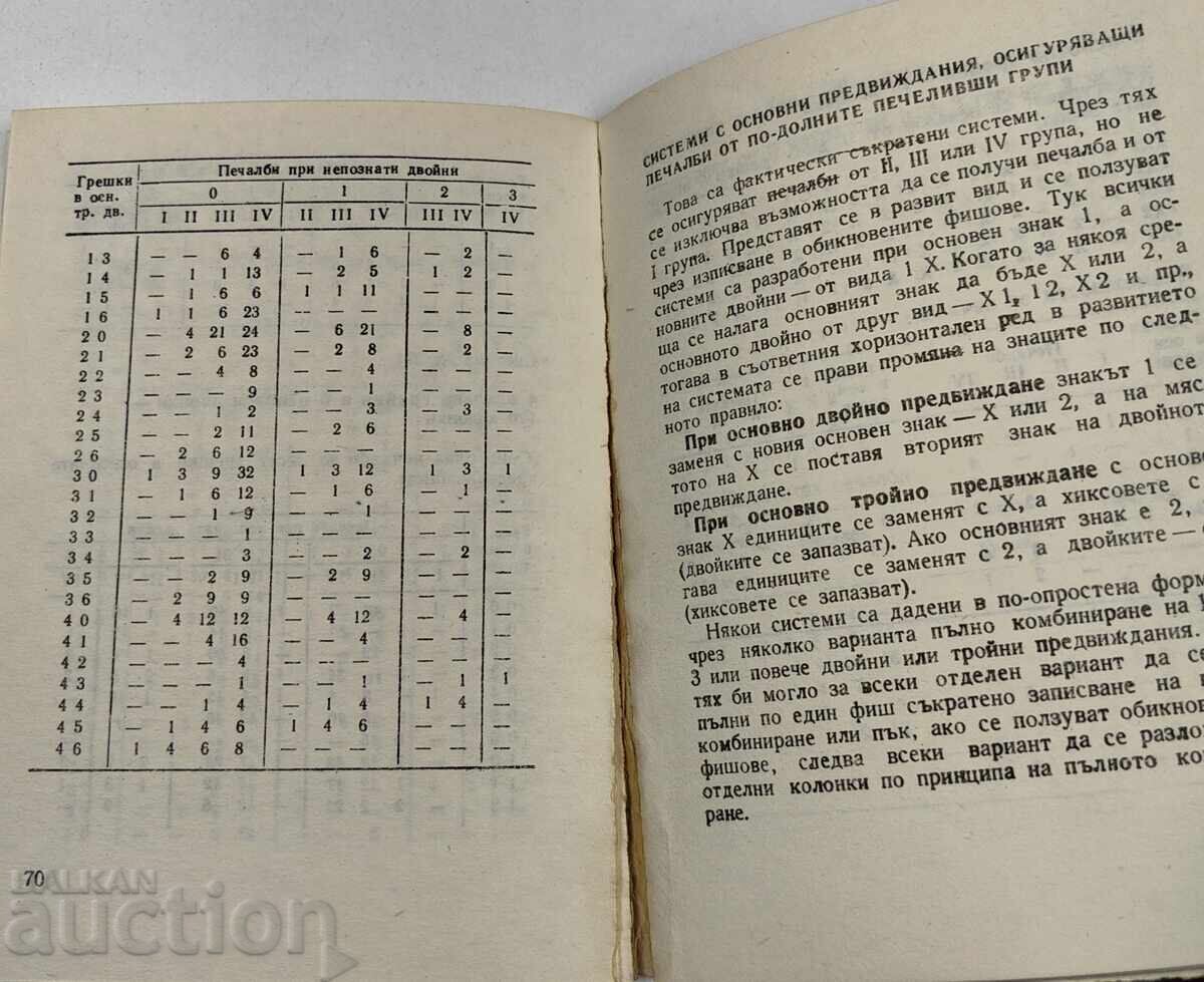 Παράδοση 1988 ΕΠΙΛΕΓΜΕΝΑ ΣΥΣΤΗΜΑΤΑ ΓΙΑ ΣΠΟΡ ΤΟΤΟ 1