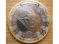 5 долара 2025 г  - Намибия (биметал)