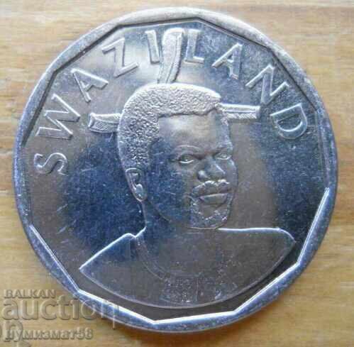 50 de cenți 2015 - Swaziland cu preț € 4.20 | 8.21 BGN