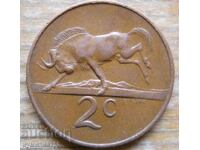 2 цента 1965 г  - Южна Африка