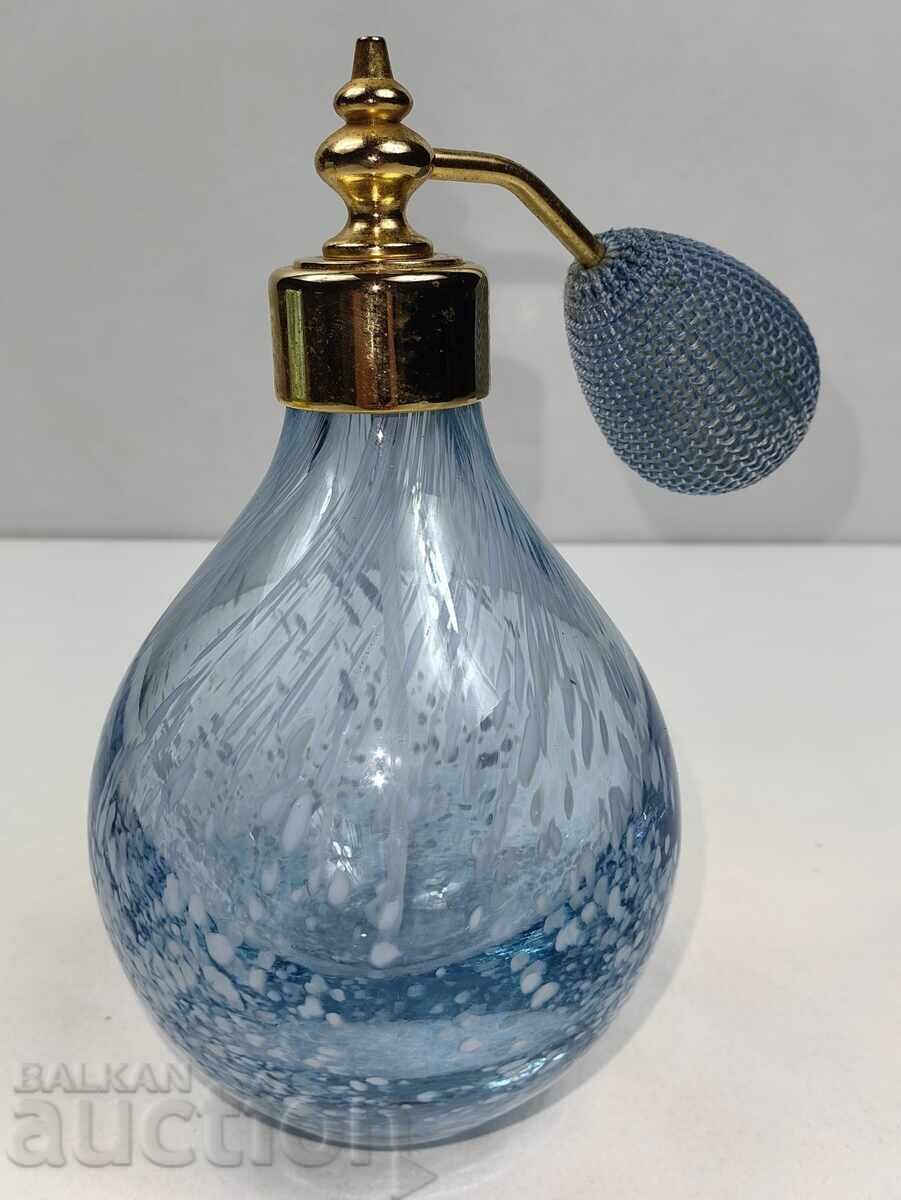 ΓΥΑΛΙΝΟ ΜΠΟΥΚΑΛΑΚΙ ΑΡΩΜΑΤΟΣ ΜΕ ΑΝΤΛΙΑ