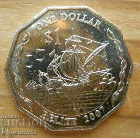 1 dolar 2007 - Belize