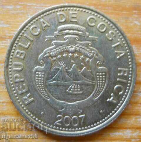 100 colones 2007 - Costa Rica cu preț € 1.40 | 2.74 BGN