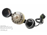 Bakelite rotary dial lineman's handset
