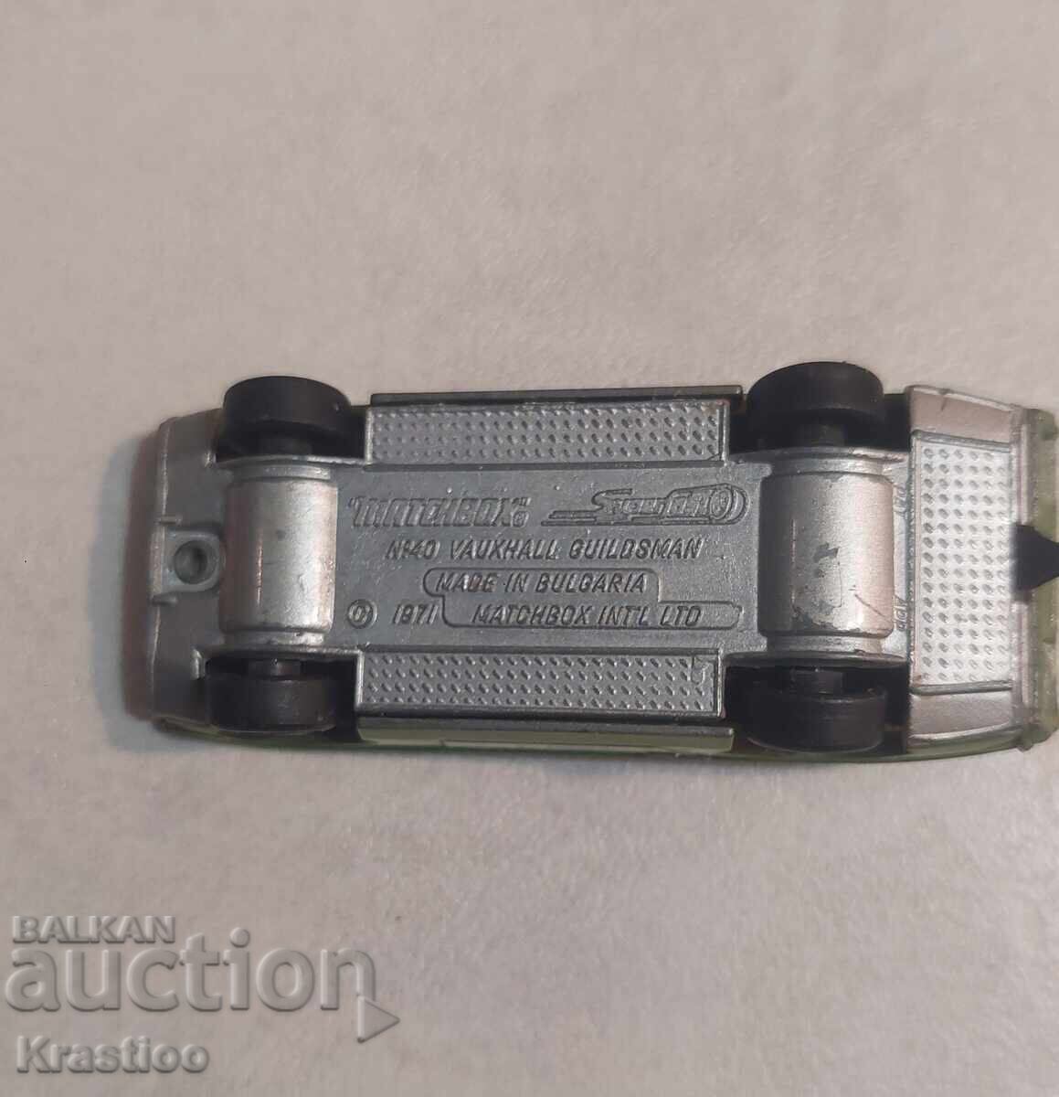 Παράδοση Αυτοκινητάκι MATCHBOX N40 VAUXHALL GUILDSMAN Βουλγαρία Παράδοση Αυτοκινητάκι MATCHBOX N40 VAUXHALL GUILDSMAN Βουλγαρία