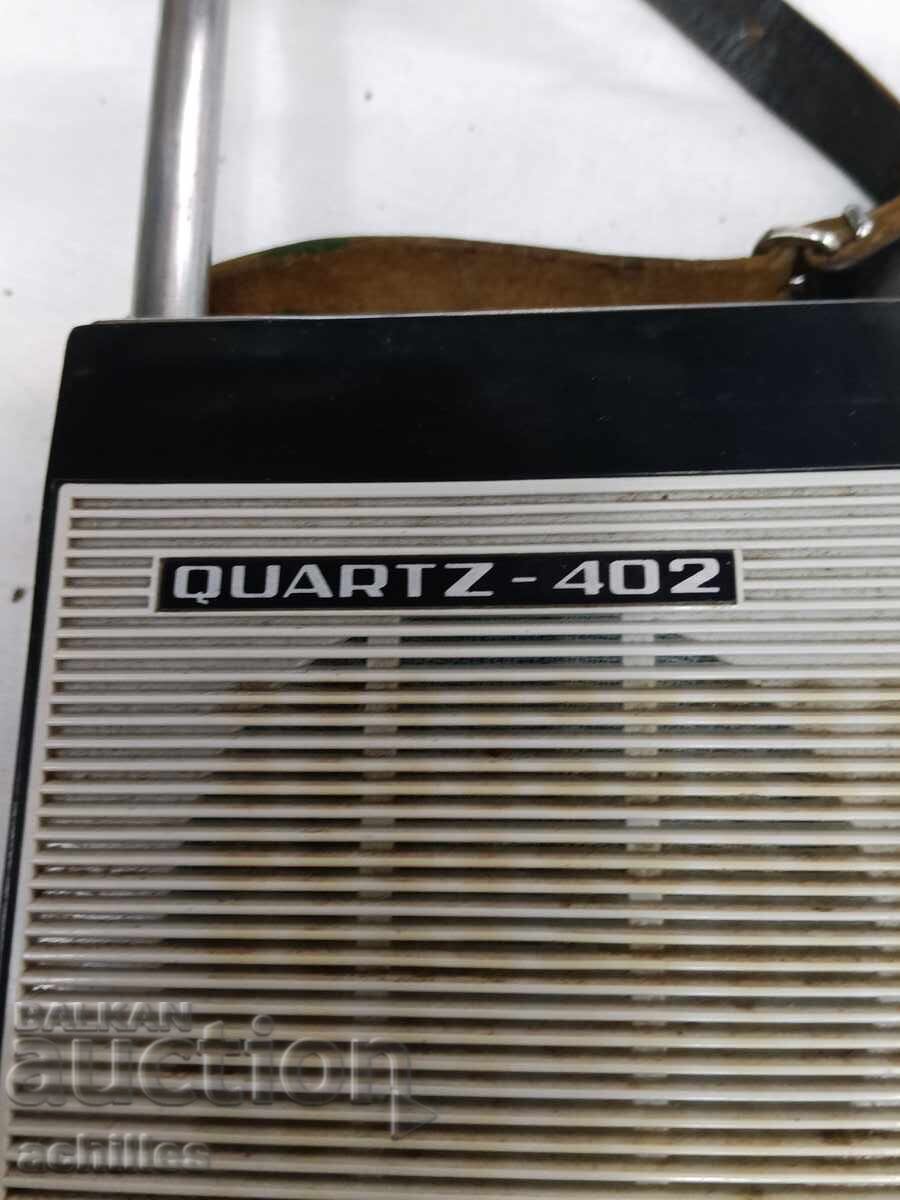 Quartz 402 Transistor with price € 10.00 | 19.56 BGN Quartz 402 Transistor with price € 10.00 | 19.56 BGN