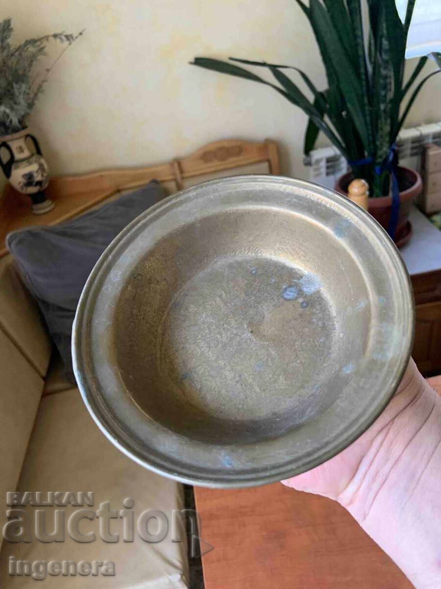 Licitație BOL VAS LIGHEAN LIGHEANAS BRONZ MASIV - 281 GRAME Licitație BOL VAS LIGHEAN LIGHEANAS BRONZ MASIV - 281 GRAME