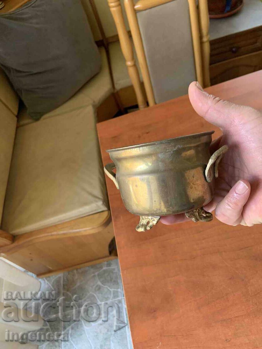 Auction BOWL VASE VESSEL BRONZE - 235 GRAMS Auction BOWL VASE VESSEL BRONZE - 235 GRAMS