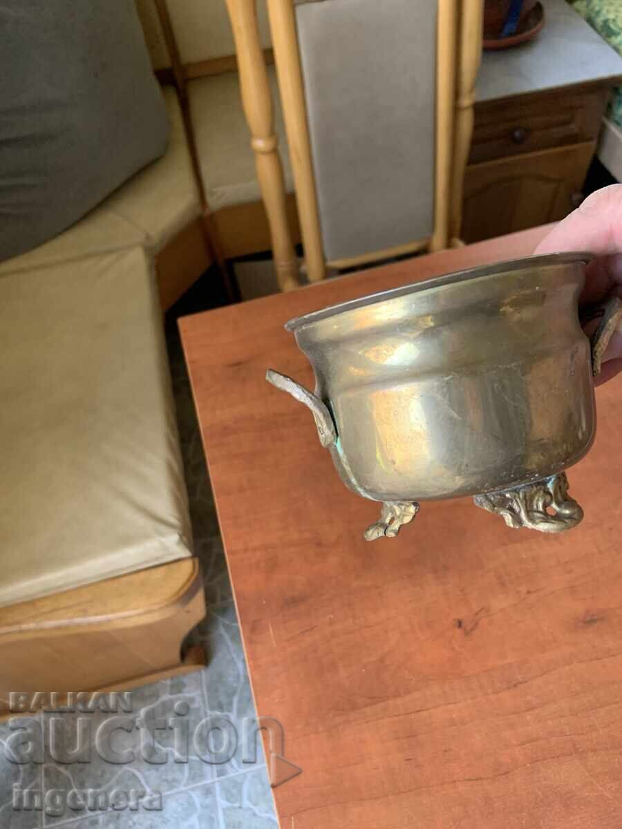 BOWL VASE VESSEL BRONZE - 235 GRAMS - 6 BOWL VASE VESSEL BRONZE - 235 GRAMS - 6