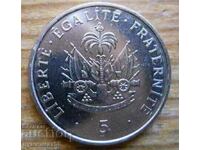 5 centimes 1997 - Haiti