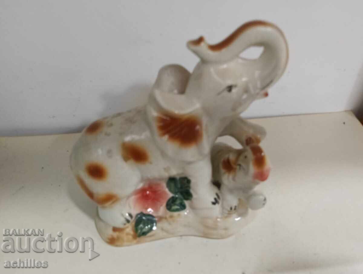 Porcelain elephant