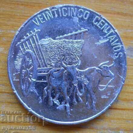 25 Centavos 1989 - Dominican Republic