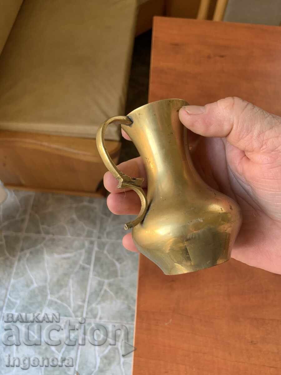 Licitație CANA CĂNIȚĂ VECHE BRONZ ALAMĂ - 168 GRAME Licitație CANA CĂNIȚĂ VECHE BRONZ ALAMĂ - 168 GRAME