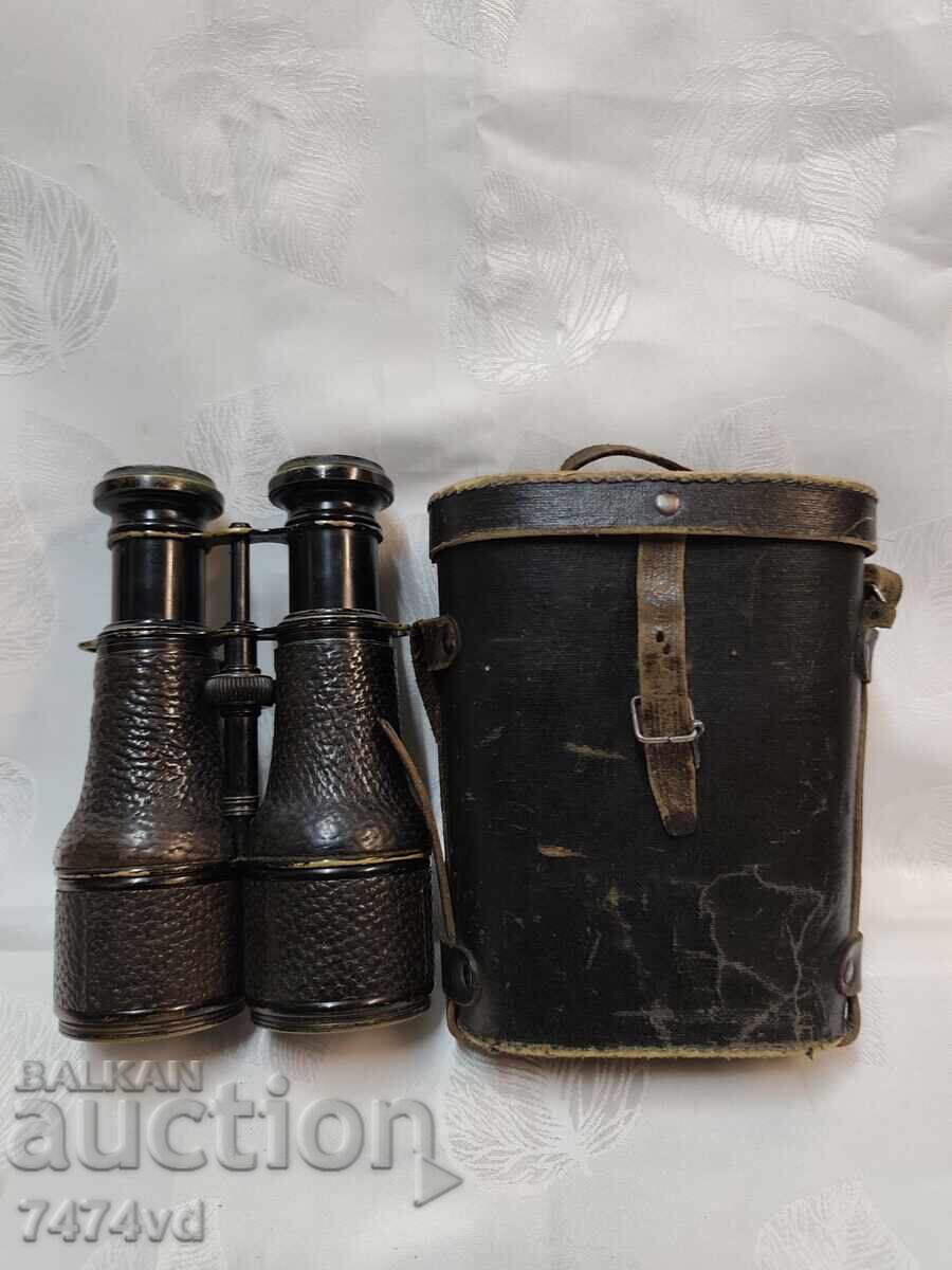 Binoclu militar antic COLMONT PARIS JUMELLE NATIONALE Binoclu militar antic COLMONT PARIS JUMELLE NATIONALE