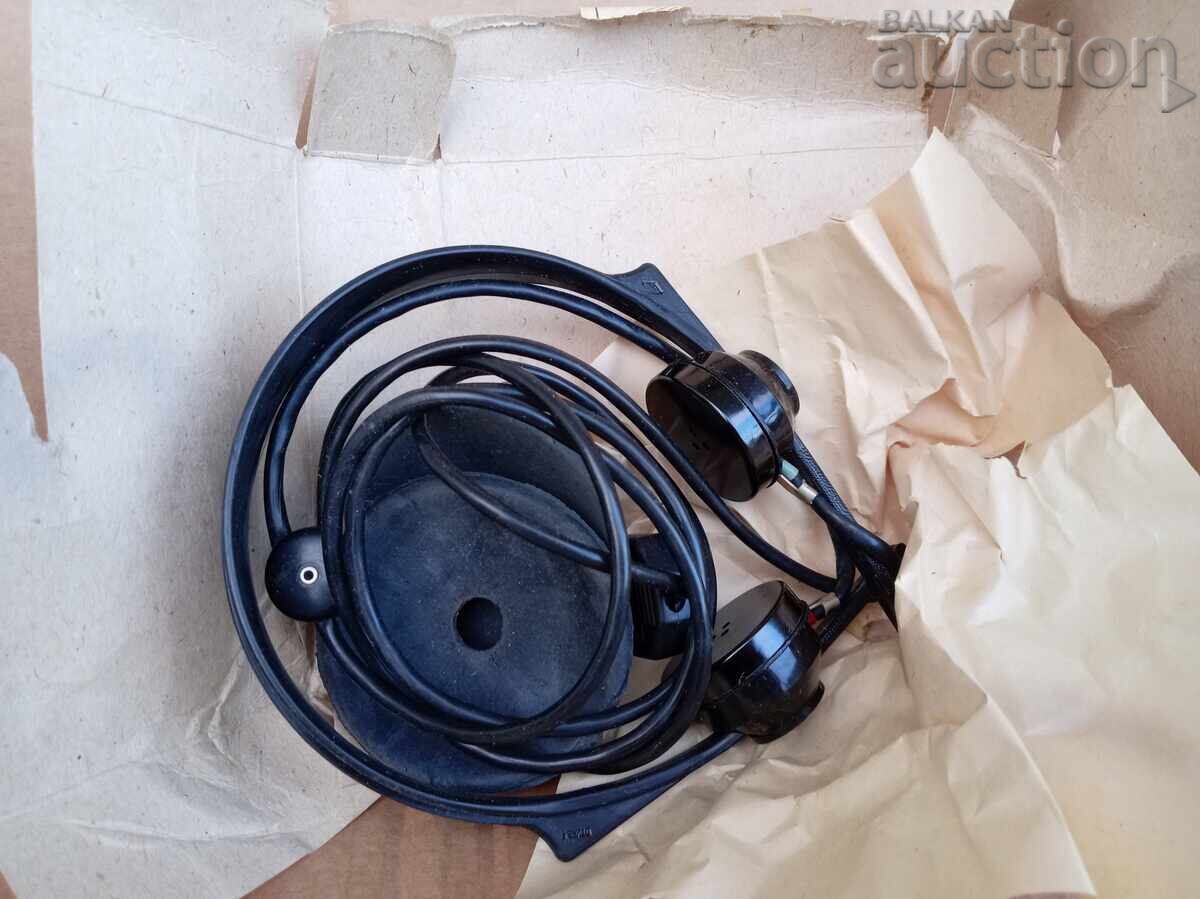 Căști de la UIP al postului de radio URSS Armata Roșie URSS - 5 Căști de la UIP al postului de radio URSS Armata Roșie URSS - 5