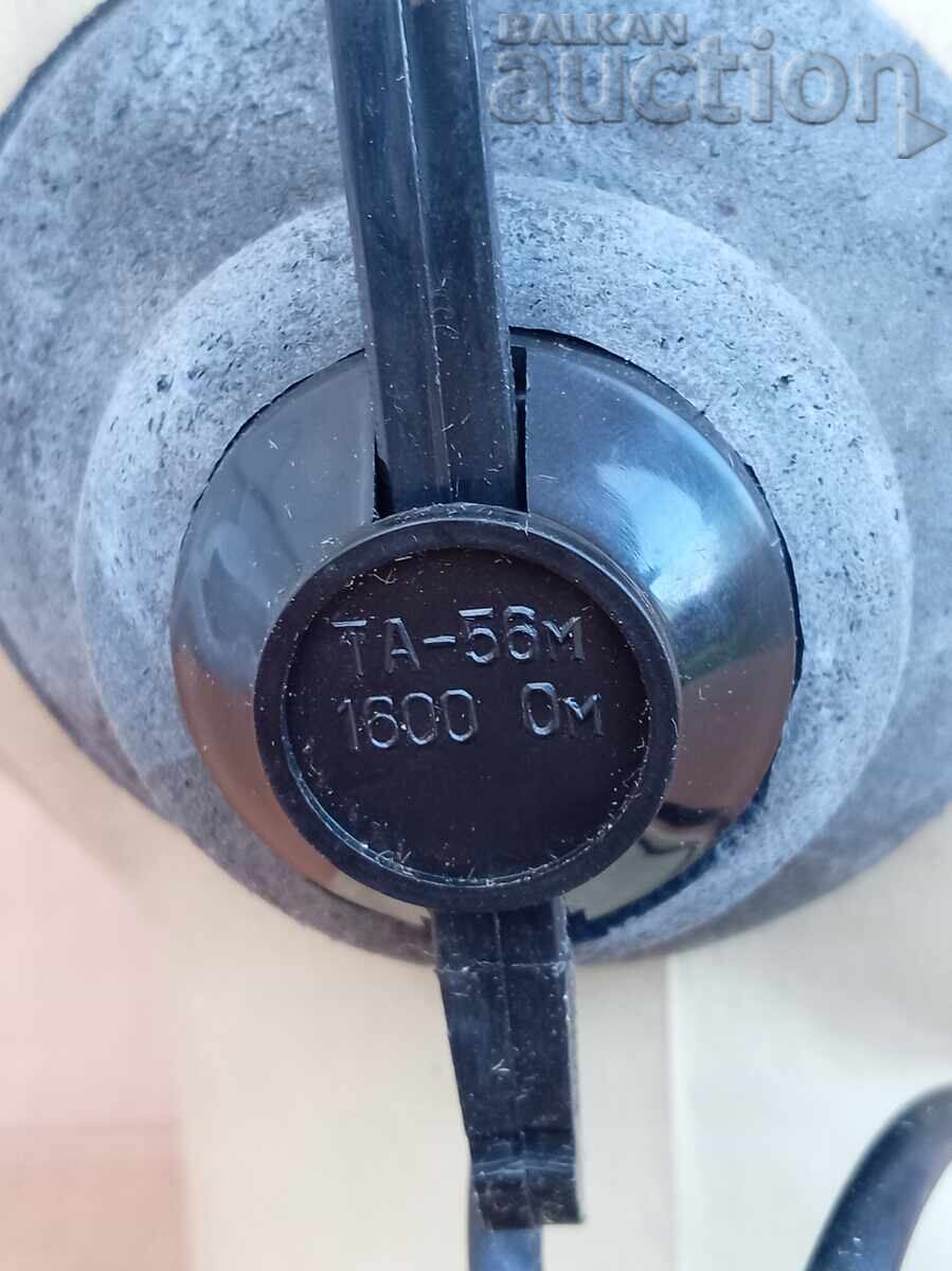 Căști de la UIP al postului de radio URSS Armata Roșie URSS - 6 Căști de la UIP al postului de radio URSS Armata Roșie URSS - 6