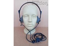 Ακουστικά από το PIU του ραδιοφωνικού σταθμού του Κόκκινου Στρατού της ΕΣΣΔ ΕΣΣΔ