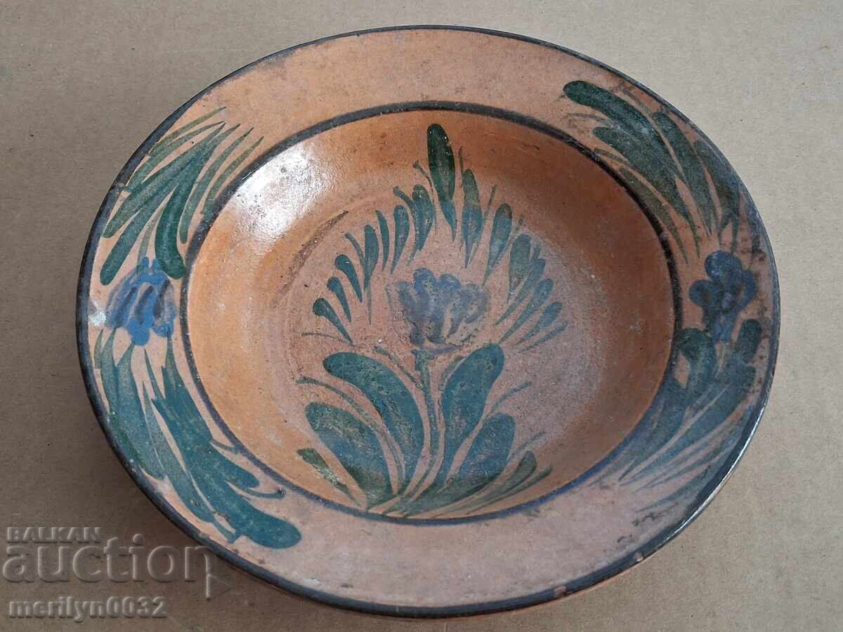 Δημοπρασία Παλιό πήλινο δοχείο, αγγεία, πιάτο Δημοπρασία Παλιό πήλινο δοχείο, αγγεία, πιάτο