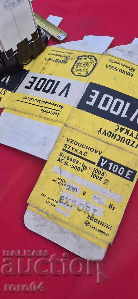 Licitație CONTACTOARE - V 100 E - NOU