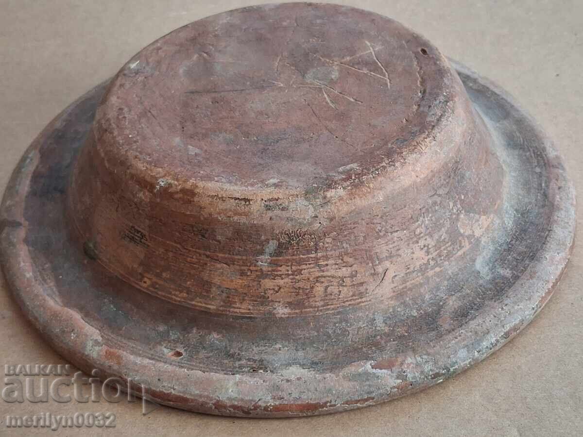 Livrarea Oală veche de lut, ceramică, farfurie