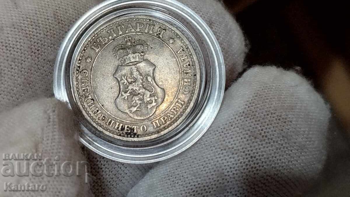 Monedă - BULGARIA - 10 cenți - 1906 - 6 Monedă - BULGARIA - 10 cenți - 1906 - 6