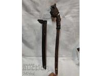 Автентичен индонезийски нож-сабя тип Голок (Golok),