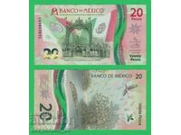 (¯`'•.¸ MEXIC 20 peso 2022 (comemorativă) ¸.•'´¯)