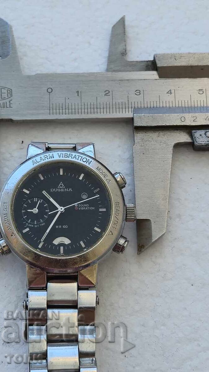 CRONOGRAF DUGENA CUARȚ WR 100 RAR NU ȘTIU DACĂ FUNCȚIONEAZĂ - 6
