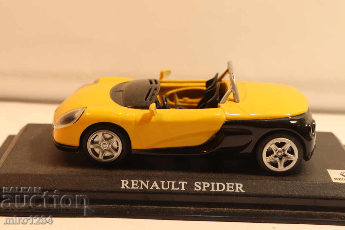 1/43 RENAULT SPIDER ΜΟΝΤΕΛΟ ΑΥΤΟΚΙΝΗΤΑΚΙ ΠΑΙΧΝΙΔΙ με τιμή € 0.01 | 0.02 BGN