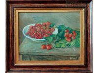 Painting, still life, artist Nikola Donchev, 1960s