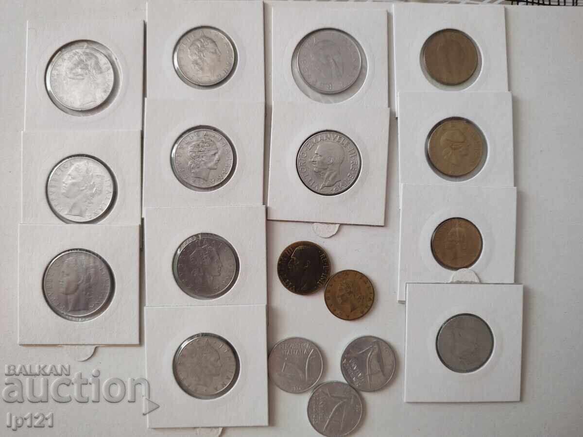 lot de monede din Italia