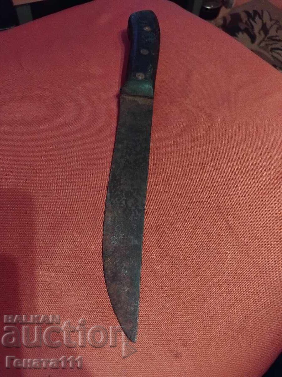 Cuțit ciobănesc vechi forjat