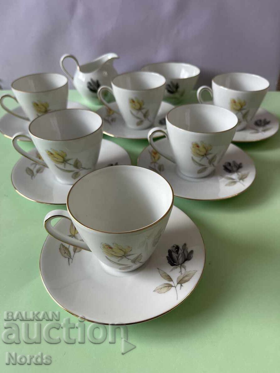 Δημοπρασία Γερμανικό σερβίτσιο καφέ Bavaria Δημοπρασία Γερμανικό σερβίτσιο καφέ Bavaria