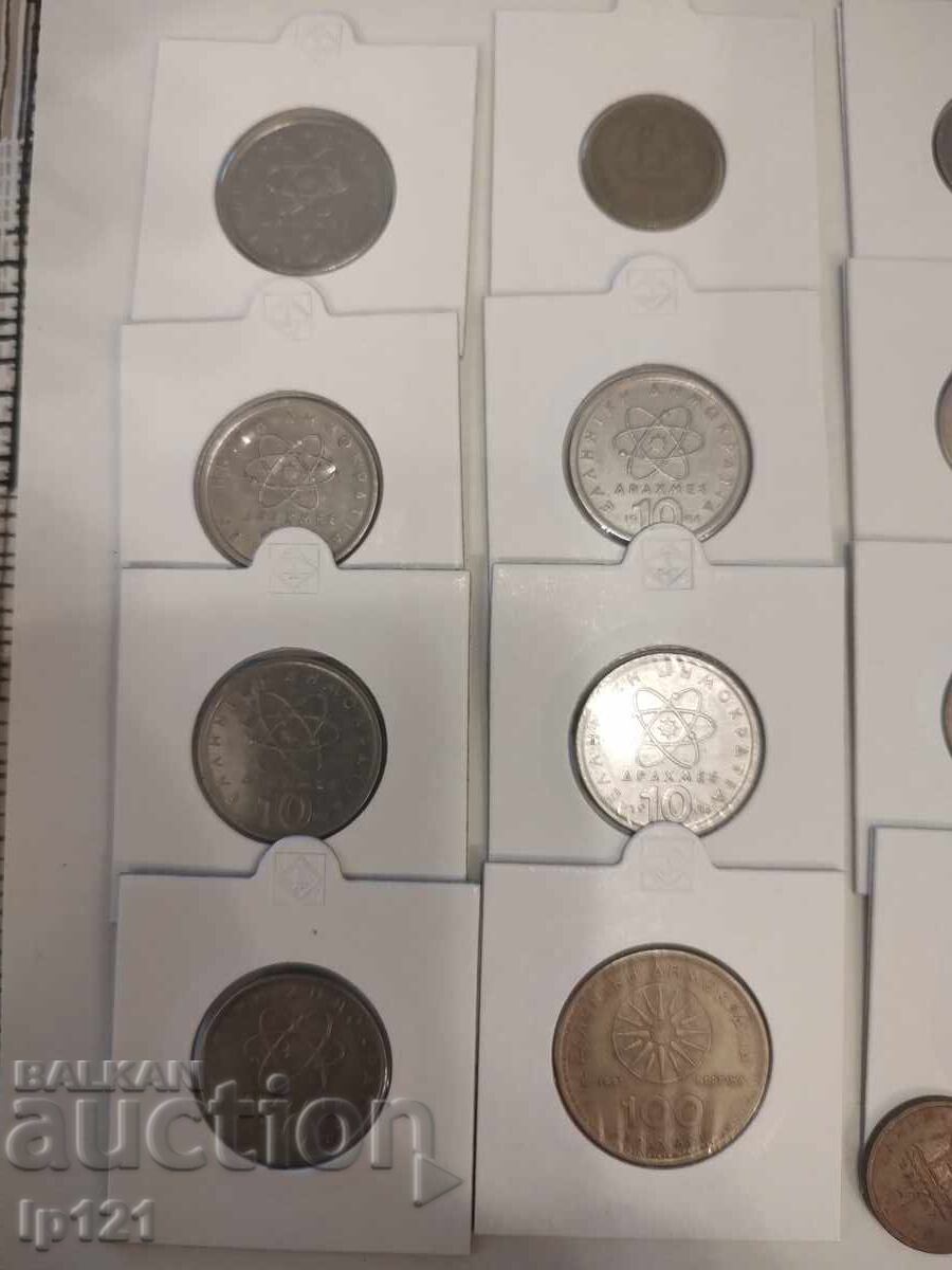 Lot of Greece coins 1895-1992 with price € 1.00 | 1.96 BGN