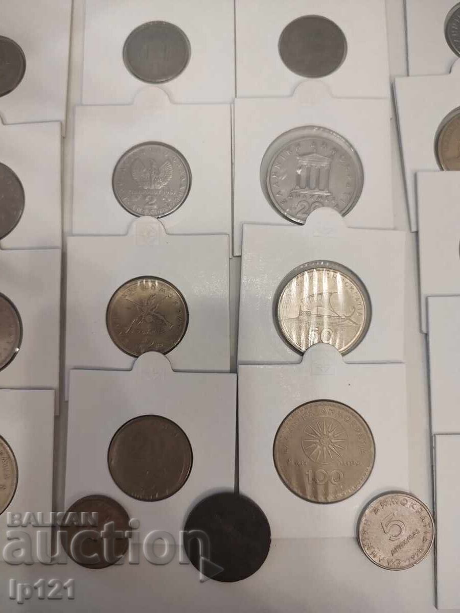 Auction  Lot of Greece coins 1895-1992