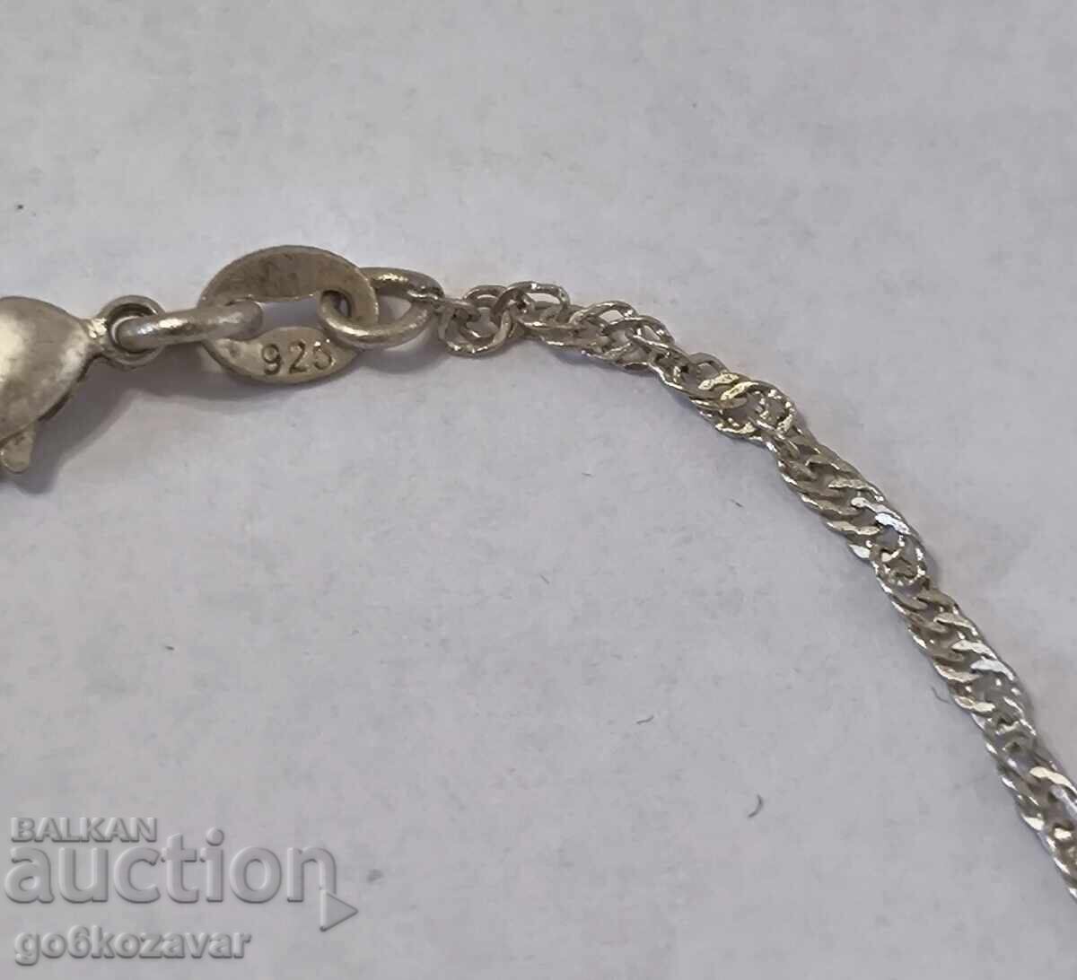 Livrarea Superb colier de damă din argint 925 cu Ochi de tigru! Livrarea Superb colier de damă din argint 925 cu Ochi de tigru!