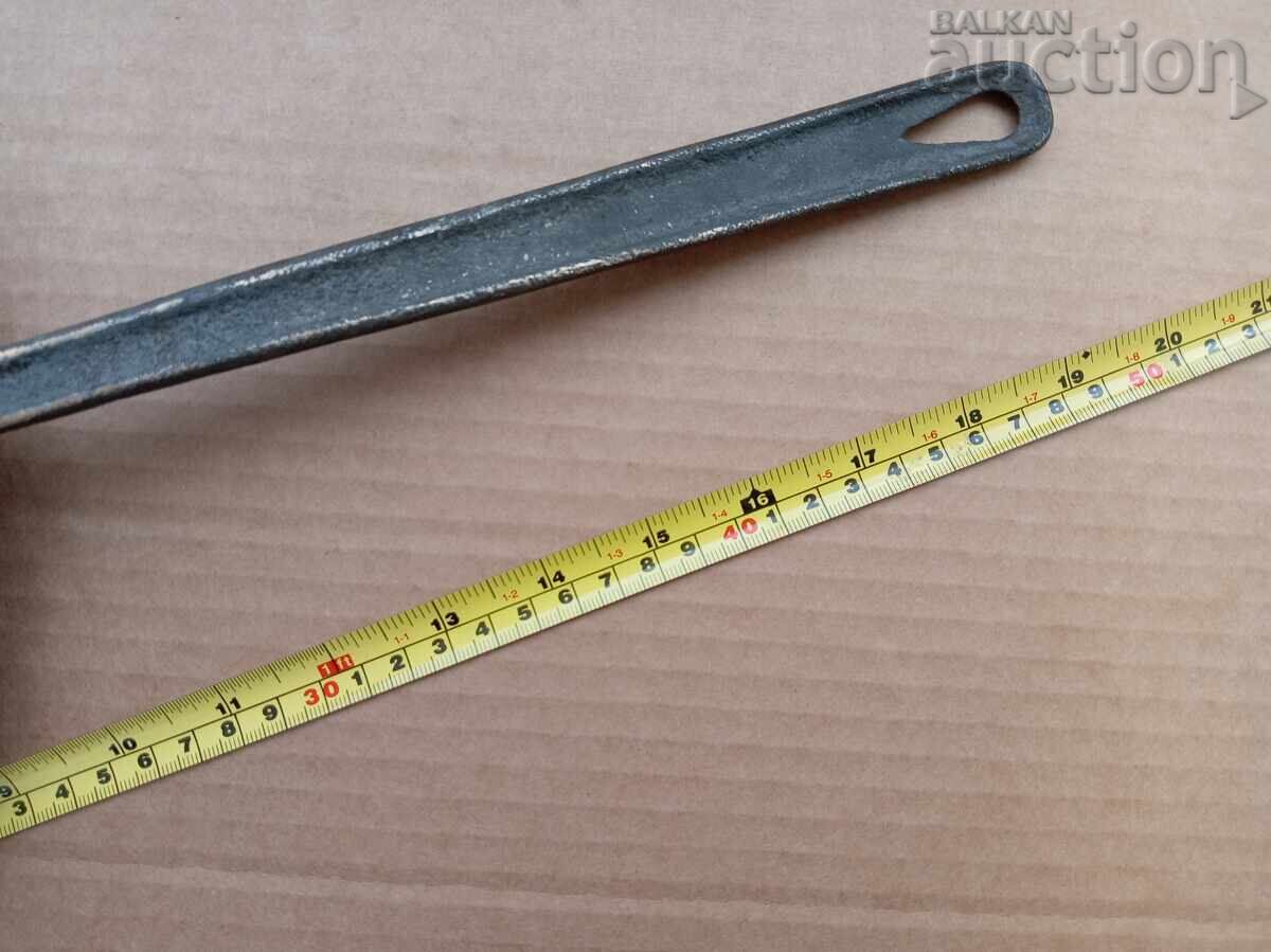 mare strecurătoare veche din cupru vas de aramă sită - 6