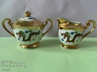 Πορσελάνινη παρτίδα με δράκους