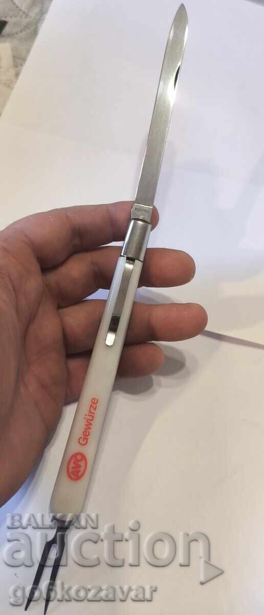 Μαχαίρι γευσιγνωσίας Γερμανίας δεκαετίας του '70 Rostfrei ! Ολοκαίνουργιο ! !