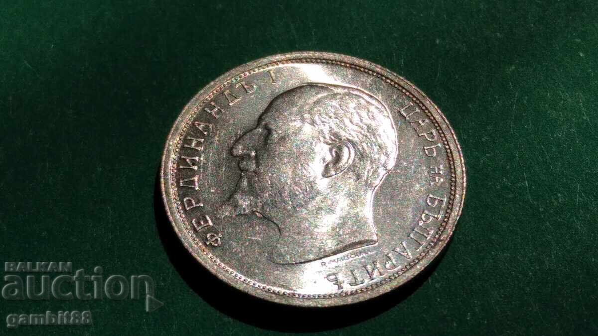 50 stotinki 1912 Kingdom of Bulgaria - UNC - Cleaned - 7 50 stotinki 1912 Kingdom of Bulgaria - UNC - Cleaned - 7