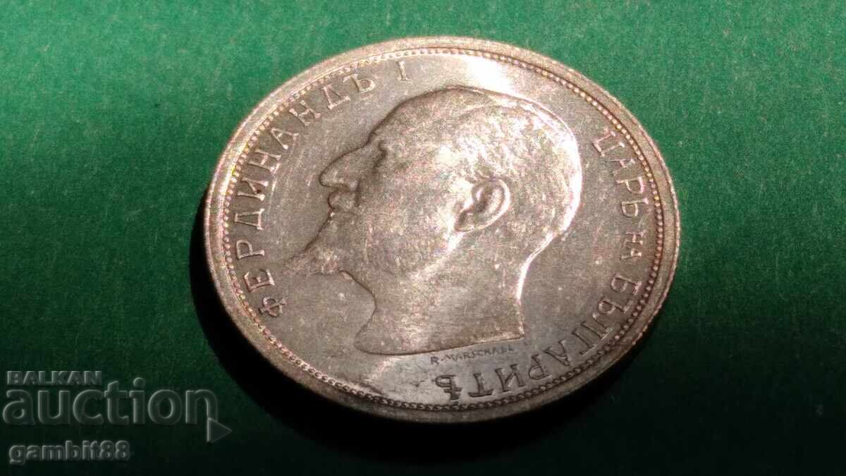 50 stotinki 1912 Kingdom of Bulgaria - UNC - Cleaned - 10 50 stotinki 1912 Kingdom of Bulgaria - UNC - Cleaned - 10