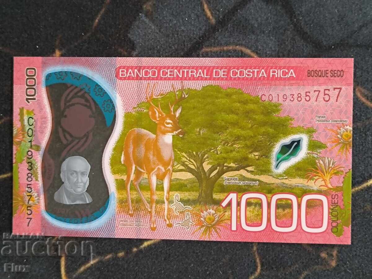 Bancnota - Costa Rica - 1000 Colón UNC | 2019